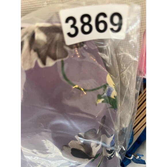 Superdown Revolve Bodysuit Top Womens Small Purple Floral Faux Wrap Long Sleeve - Picture 14 of 14